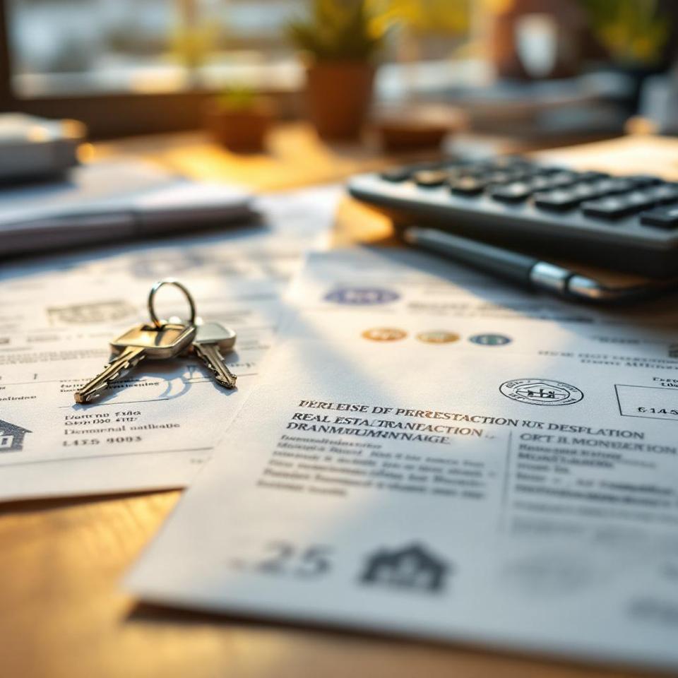 Frais d'achat immobilier en Suisse avec droits de mutation par canton, documents notariaux et calculatrice pour planifier son budget d'acquisition